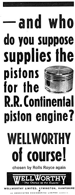 Wellworthy Piston Rings                                          