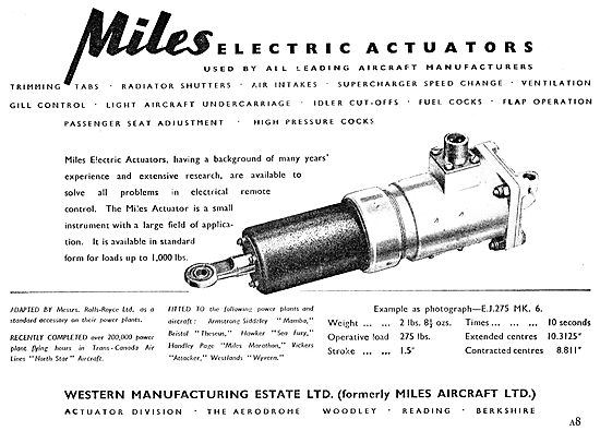 Miles Electric Actuators                                         