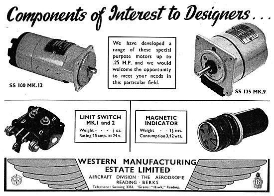 Western Manufacturing  - Electrical Actuators & Components       