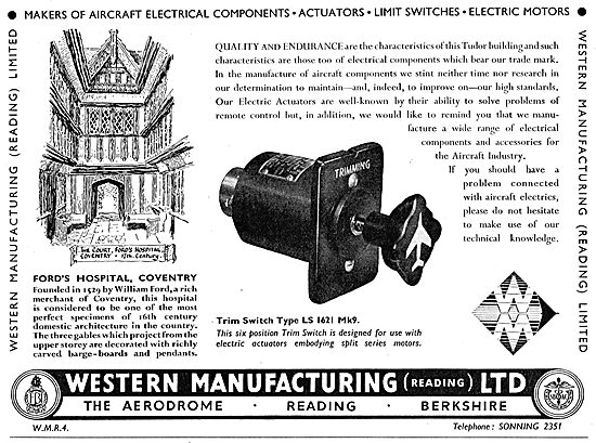 Western Manufacturing  - Electrical Actuators & Components       