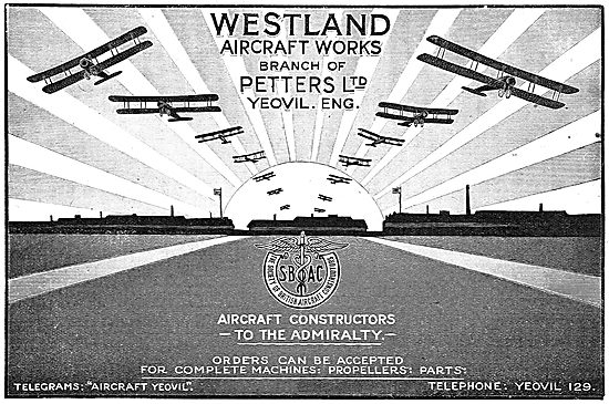 Westland - Aircraft Constructors To The Admiralty                