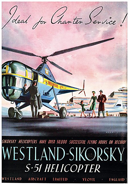 Westland-Sikorsky S51 Helicopter                                 