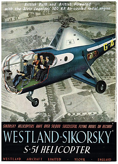 Westland-Sikorsky S51 Helicopter                                 