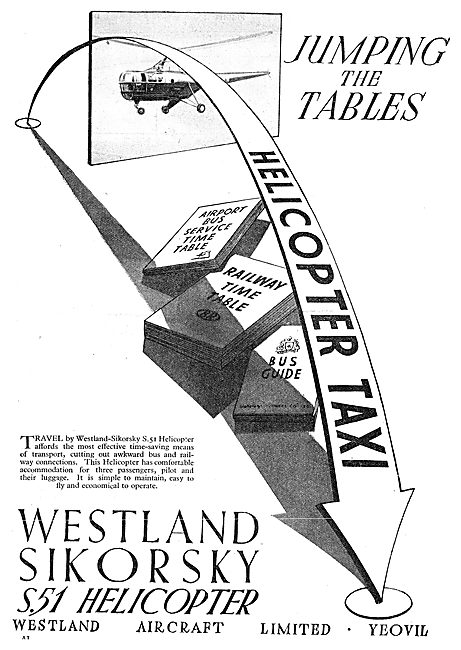 Westland-Sikorsky S51 Helicopter                                 