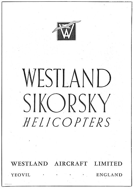 Westland Sikorsky Helicopters                                    