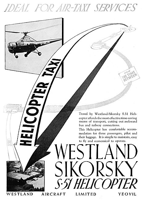 Westland Sikorsky S51 Helicopter                                 