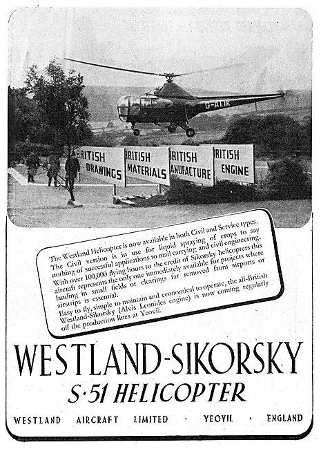 Westland Sikorsky S51                                            
