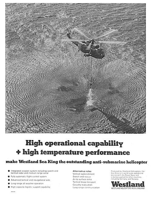Westland Sea King: High Operational Capability.                  