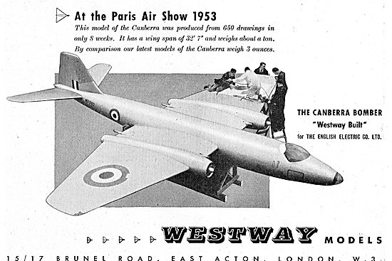 Westway Aircraft Models For Display & Development                