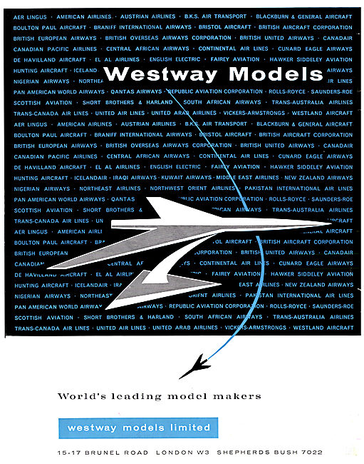 Westway Aircraft Models For Display & Development                