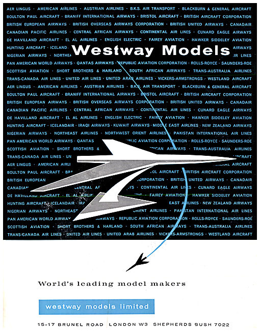 Westway Aircraft Models For Display & Development                