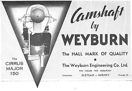 Weyburn Engineering Aero Engine Camshafts                        