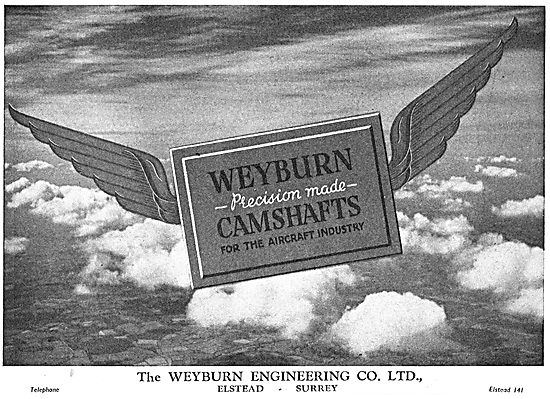 Weyburn Aero Engine Camshafts                                    