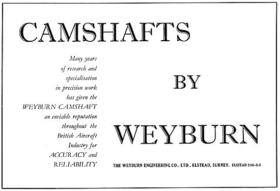 Weyburn Engineering Camshafts                                    
