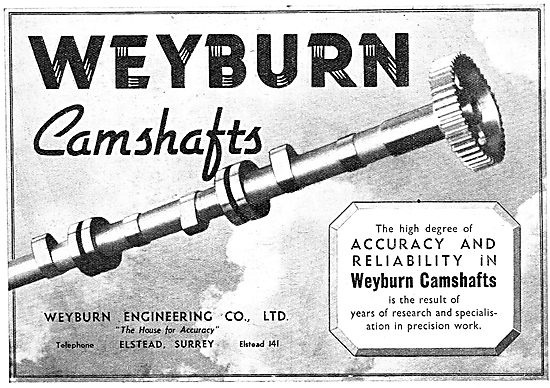 Weyburn Engineering - Weyburn Camshafts                          