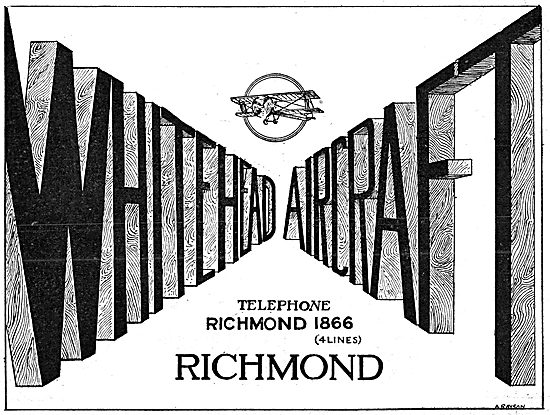 Whitehead Aircraft 1916                                          