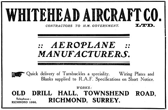 Whitehead Aircraft                                               