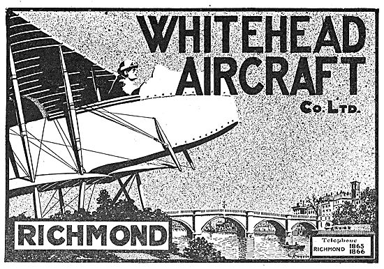 Whitehead Aircraft Co - Richmond Surrey                          