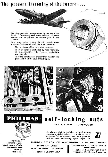 Whitehouse Industries - Philidas Self-Locking Lock-Nuts          