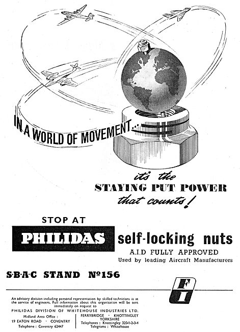 Whitehouse Industries - Philidas Self-Locking Lock-Nuts          