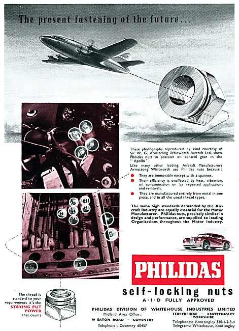 Whitehouse Industries - Philidas Self-Locking Lock-Nuts          