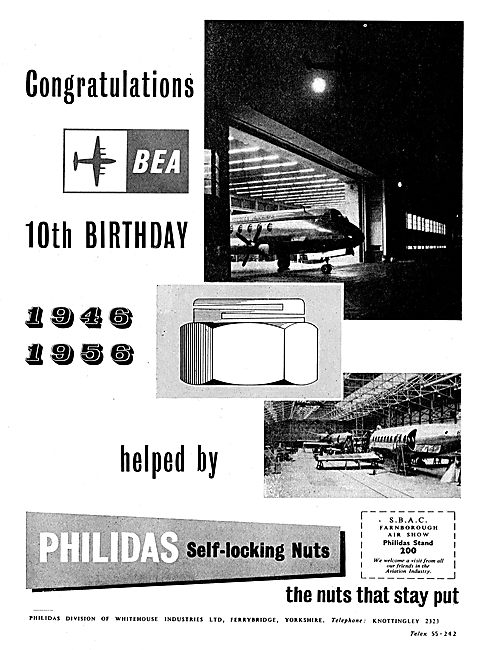 Philidas Self Locking Nuts For Aircraft                          