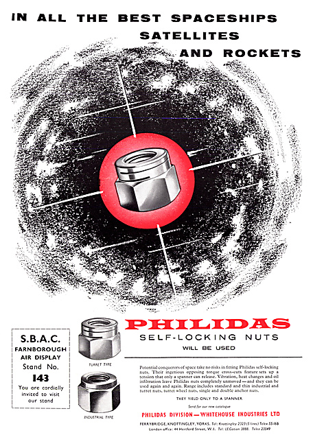 Whitehouse Industries - Philidas Self-Locking Lock-Nuts          