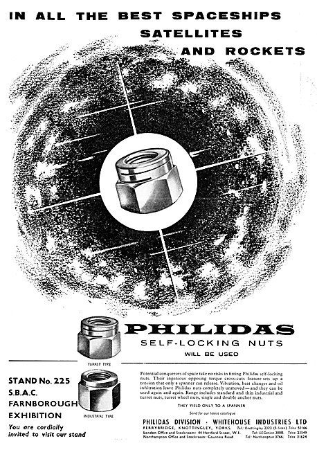 Whitehouse Industries - Philidas Self-Locking Lock-Nuts          