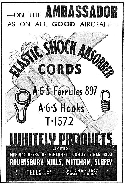 Whitely Products - AGS & Elastic Cords                           