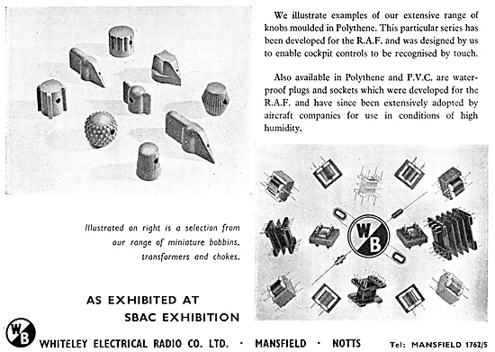 Whiteley Electrical Components For Aircraft                      