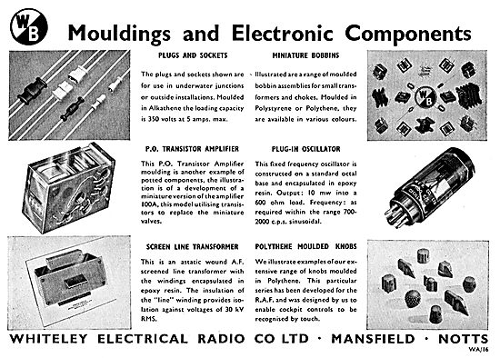 Whiteley Mouldings & Electrical Components For Aircraft          