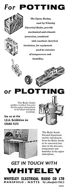 Whiteley Electrical & Radio Components For Aircraft              