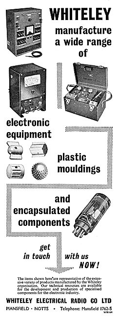 Whiteley Electrical & Electronic Equipment For Aircraft          