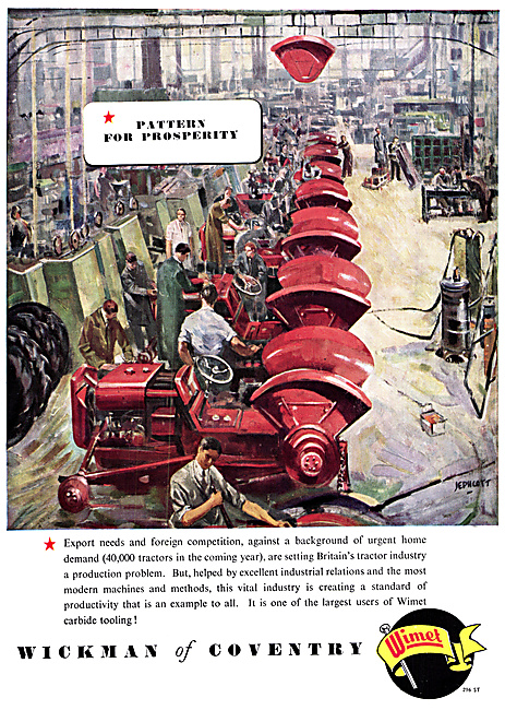 Wickman Of Coventry  WIMET Wickman Engineering Machinery         