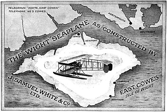 J.Samuel White. Wight Seaplane                                   