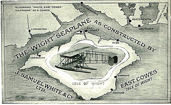 The Wight Seaplane - Esat Cowes Isle Of Wight                    