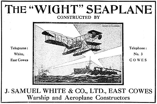 The Wight Seaplane 1916                                          