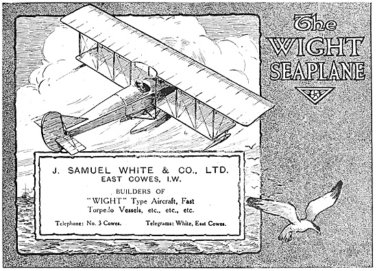 Wight Seaplanes 1916                                             