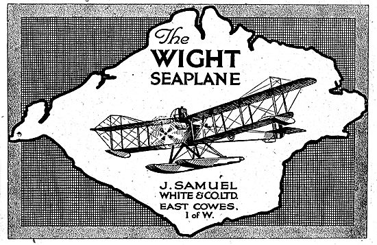 The Wight Seaplane - East Cowes Isle Of Wight                    