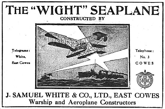 The Wight Seaplane - East Cowes Isle Of Wight                    