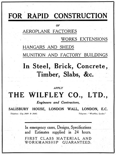 Wilfley Steel Buildings & Aircraft Hangars                       