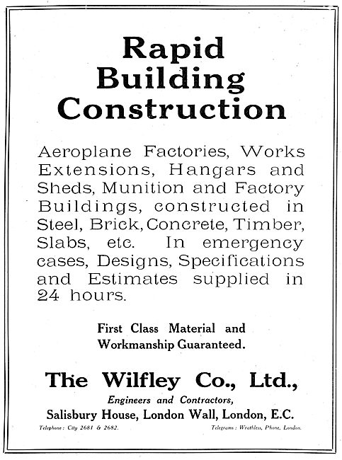 Wilfley Steel Buildings & Aircraft Hangars                       