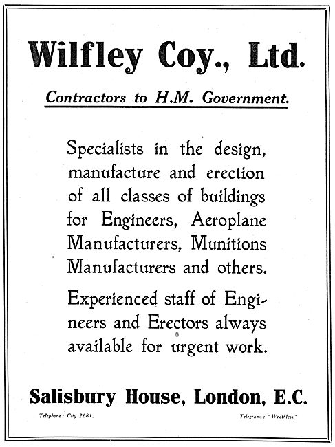 Wilfley Steel Buildings & Aircraft Hangars                       