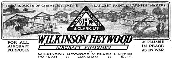 Wilkinson Heywood: Aircraft Paints, Varnishes & Finishes         