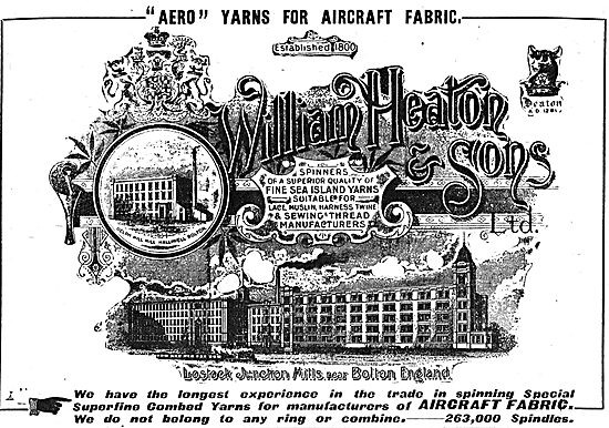 William Heaton & Sons - Fabrics, Yarns & Threads                 