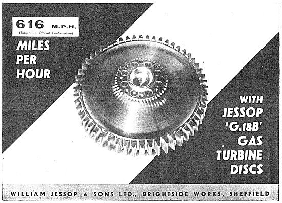 William Jessop High Temp Steels - Jessop G18B  Turbine Steel     