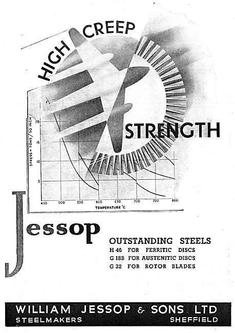 William Jessop High Temperature Steels. H 46 G18B G32            