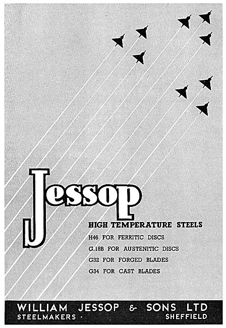 William Jessop High Temperature Steels: H46 G.18B G32 G34        