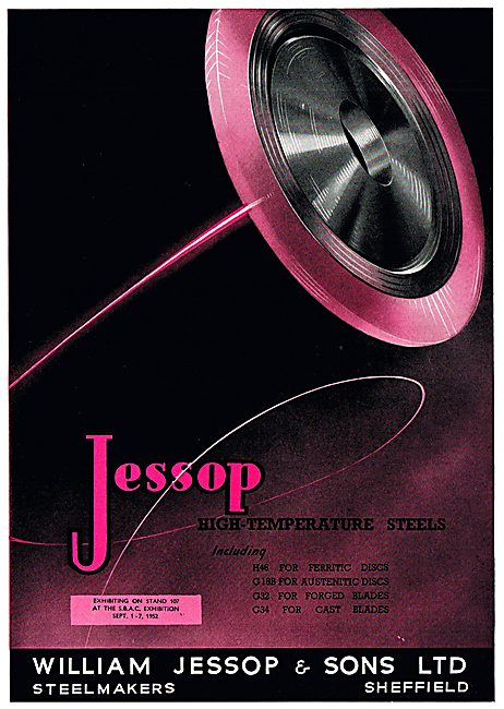 William Jessop High Temperature Steels: H46 G.18B G32 G34        