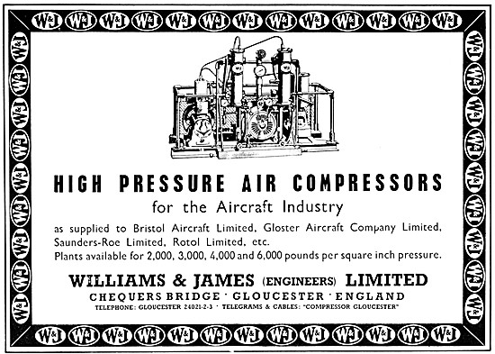 Williams & JamesHigh Pressure Air Compressor                     